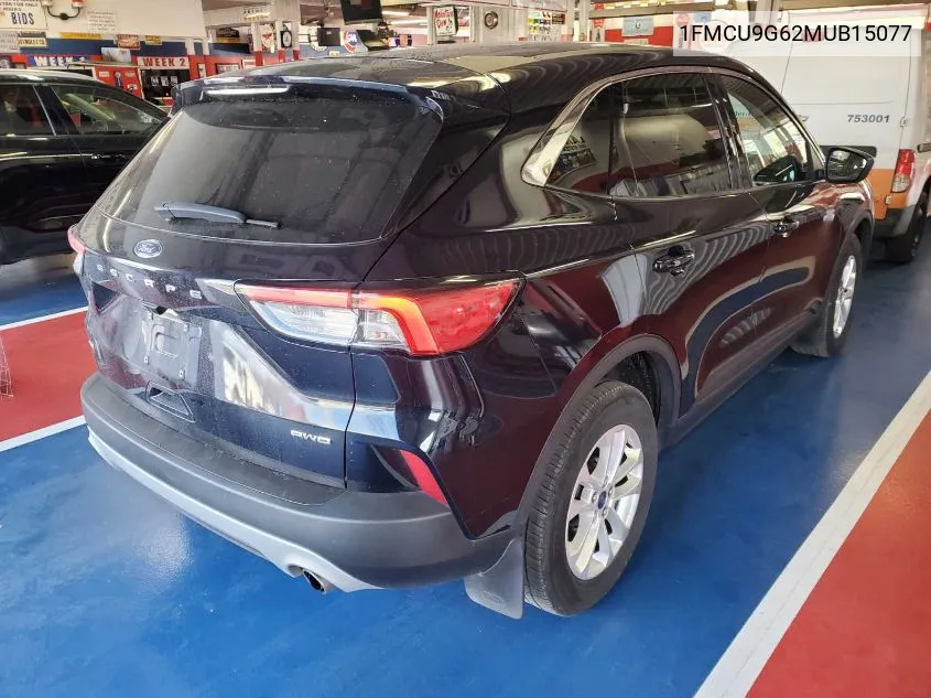 2021 Ford Escape Se VIN: 1FMCU9G62MUB15077 Lot: 40826650