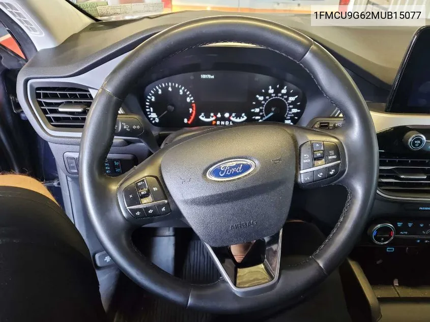 2021 Ford Escape Se VIN: 1FMCU9G62MUB15077 Lot: 40826650