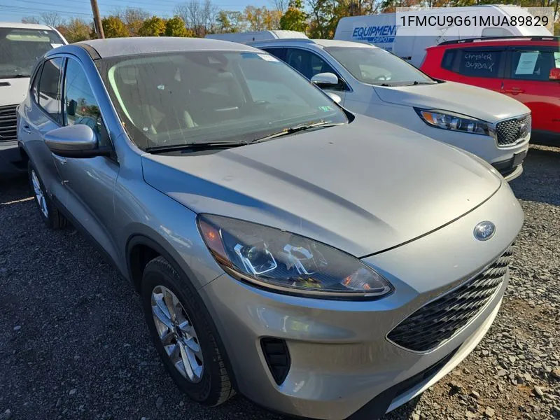 2021 Ford Escape Se VIN: 1FMCU9G61MUA89829 Lot: 40836923