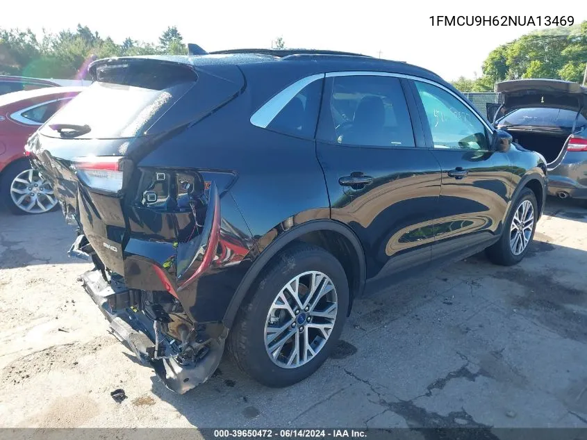 2022 Ford Escape Sel VIN: 1FMCU9H62NUA13469 Lot: 39650472