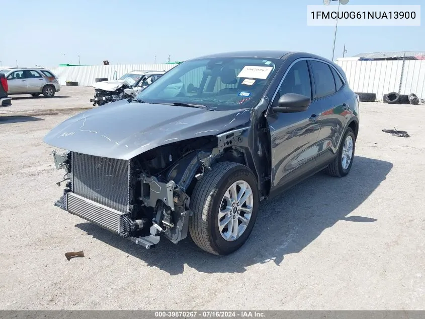 2022 Ford Escape Se VIN: 1FMCU0G61NUA13900 Lot: 39870267