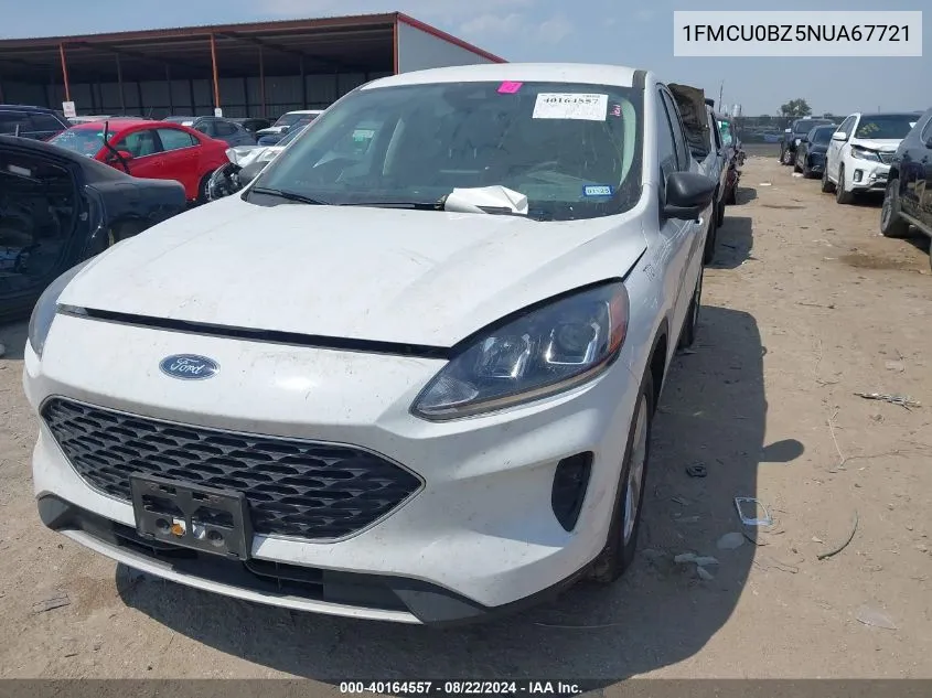 2022 Ford Escape Se Hybrid VIN: 1FMCU0BZ5NUA67721 Lot: 40164557