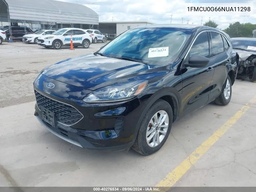 2022 Ford Escape Se VIN: 1FMCU0G66NUA11298 Lot: 40276534