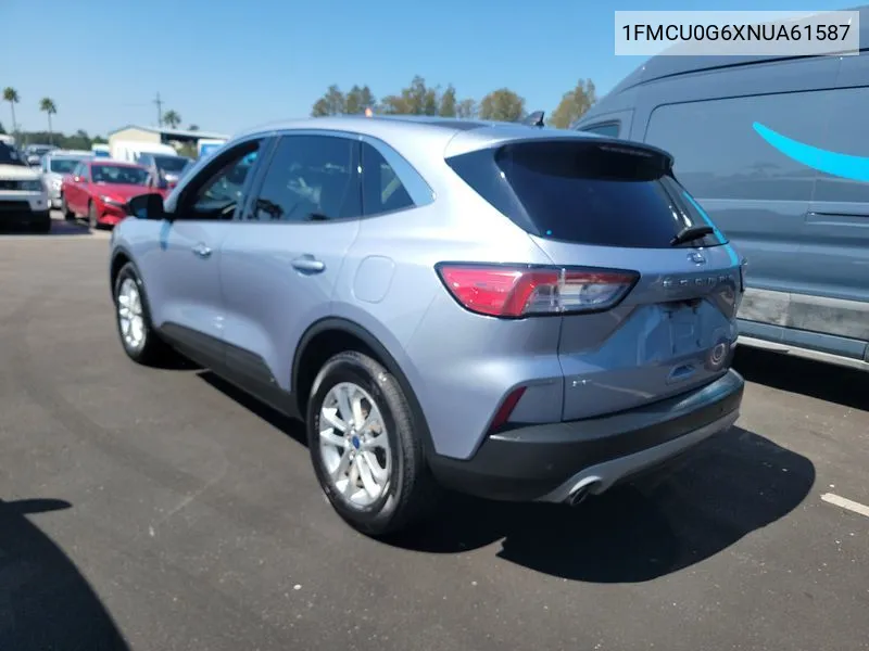 2022 Ford Escape Se VIN: 1FMCU0G6XNUA61587 Lot: 40713999