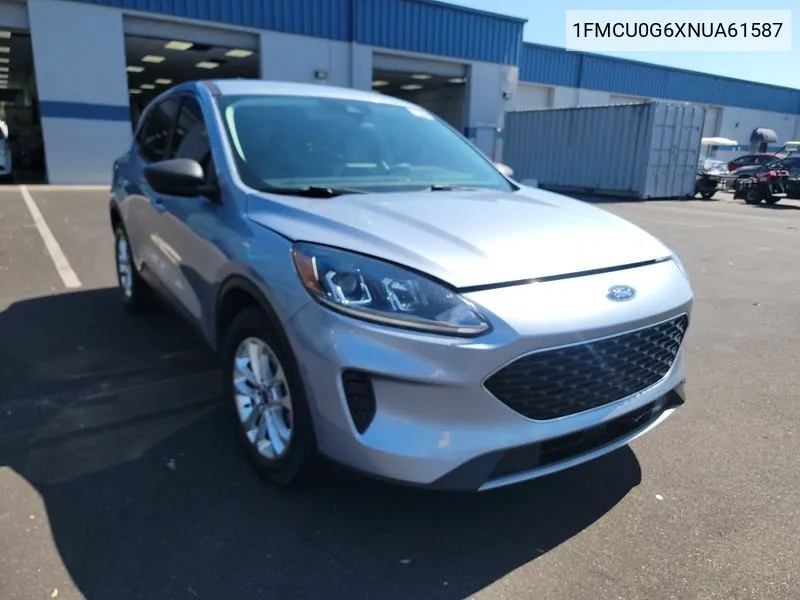 2022 Ford Escape Se VIN: 1FMCU0G6XNUA61587 Lot: 40713999