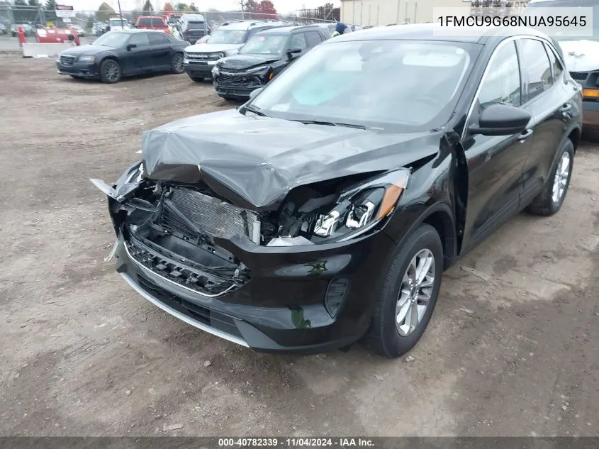 2022 Ford Escape Se VIN: 1FMCU9G68NUA95645 Lot: 40782339