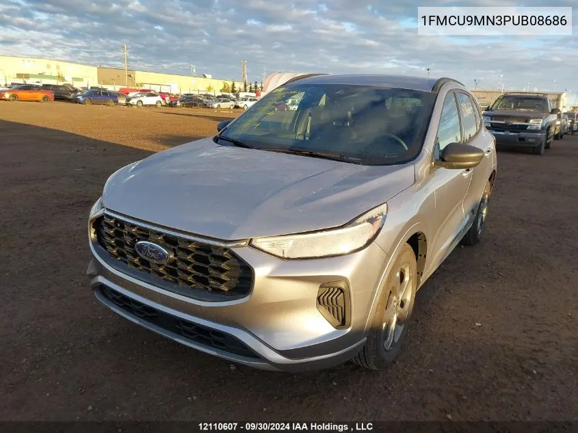 2023 Ford Escape St-Line VIN: 1FMCU9MN3PUB08686 Lot: 12110607