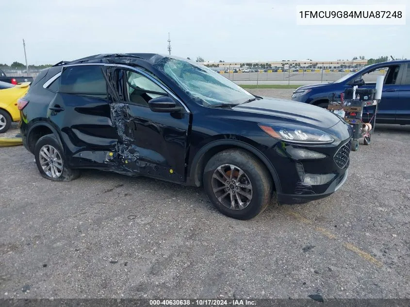 2023 Ford Escape Se VIN: 1FMCU9G84MUA87248 Lot: 40630638