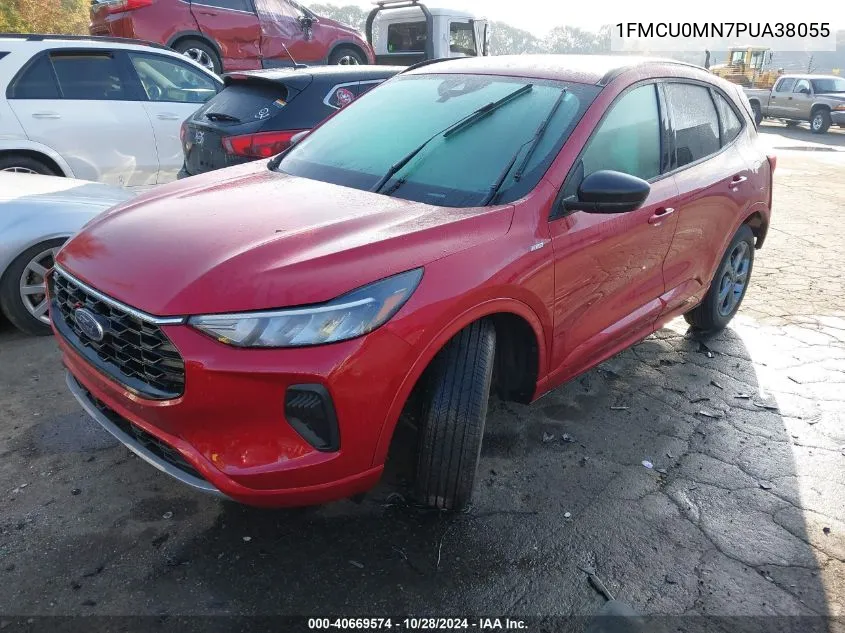 2023 Ford Escape St-Line VIN: 1FMCU0MN7PUA38055 Lot: 40669574