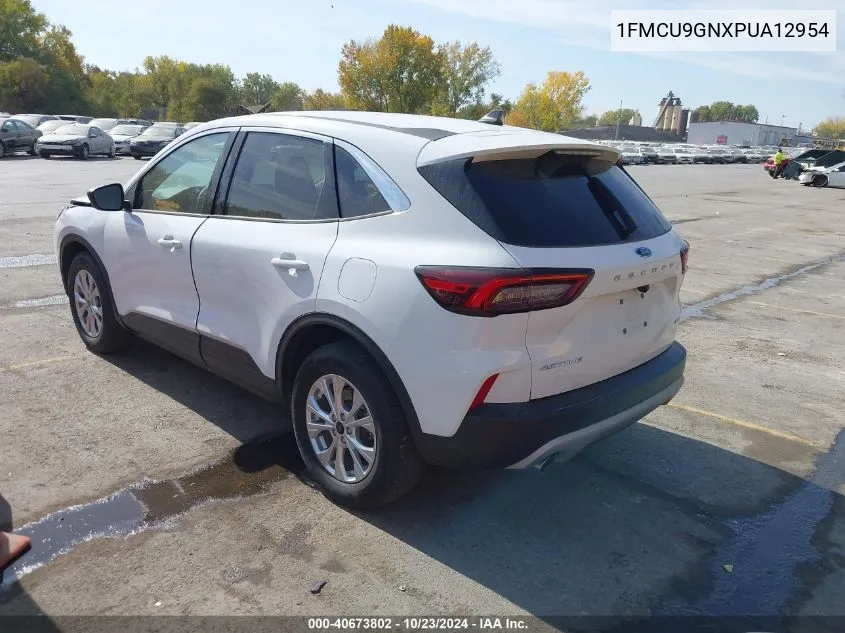 2023 Ford Escape Active VIN: 1FMCU9GNXPUA12954 Lot: 40673802