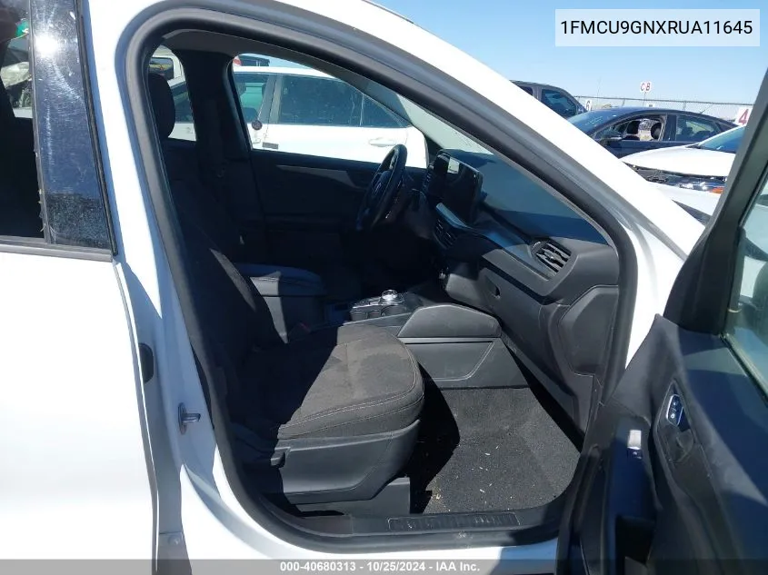 2024 Ford Escape Active VIN: 1FMCU9GNXRUA11645 Lot: 40680313