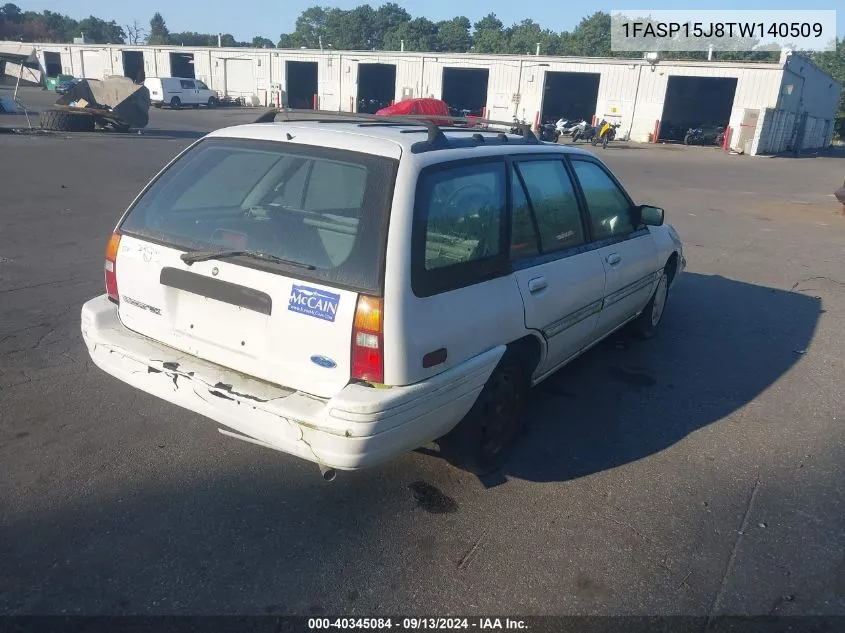 1996 Ford Escort Lx VIN: 1FASP15J8TW140509 Lot: 40345084