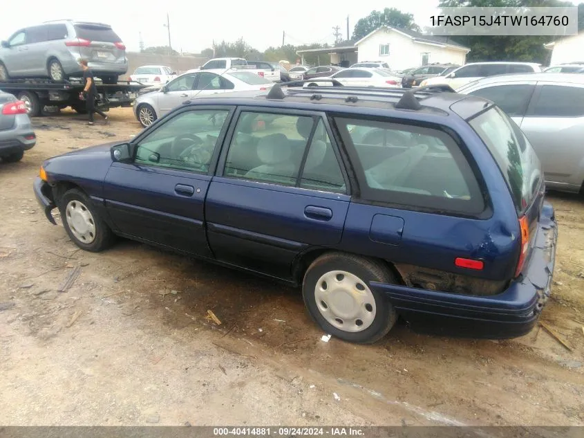 1996 Ford Escort Lx VIN: 1FASP15J4TW164760 Lot: 40414881