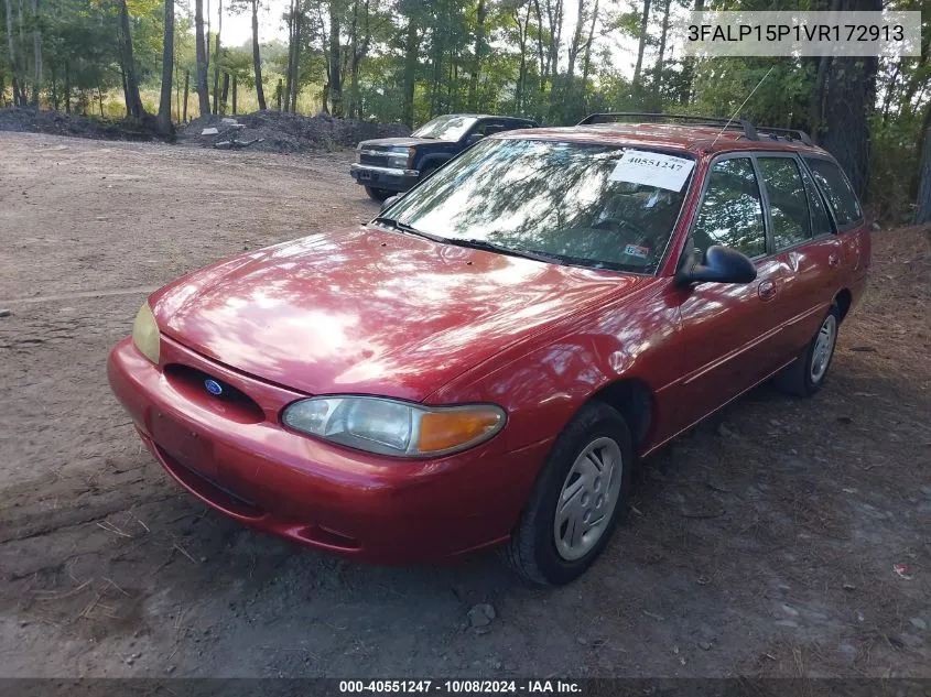 1997 Ford Escort Lx VIN: 3FALP15P1VR172913 Lot: 40551247