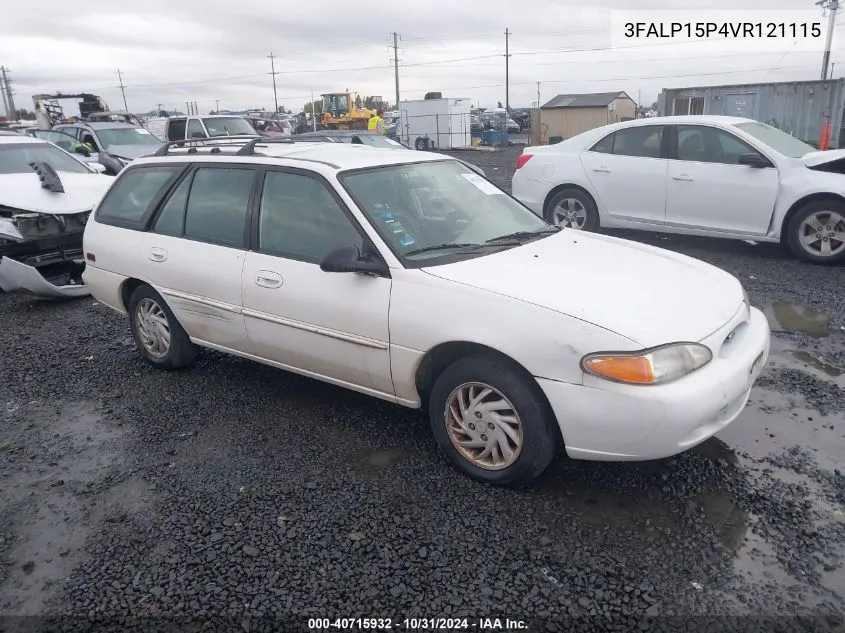 1997 Ford Escort Lx VIN: 3FALP15P4VR121115 Lot: 40715932