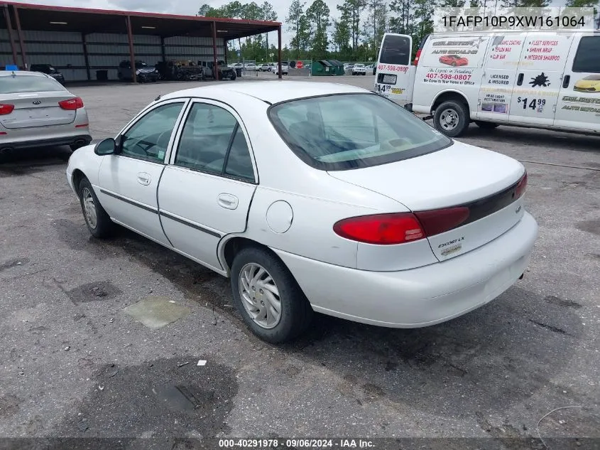 1999 Ford Escort Lx VIN: 1FAFP10P9XW161064 Lot: 40291978