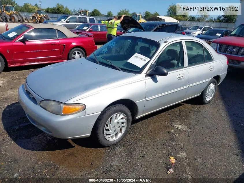 1999 Ford Escort Se VIN: 1FAFP13P2XW161192 Lot: 40490230