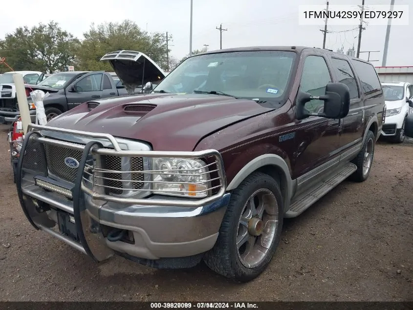 2000 Ford Excursion Limited VIN: 1FMNU42S9YED79297 Lot: 39820099