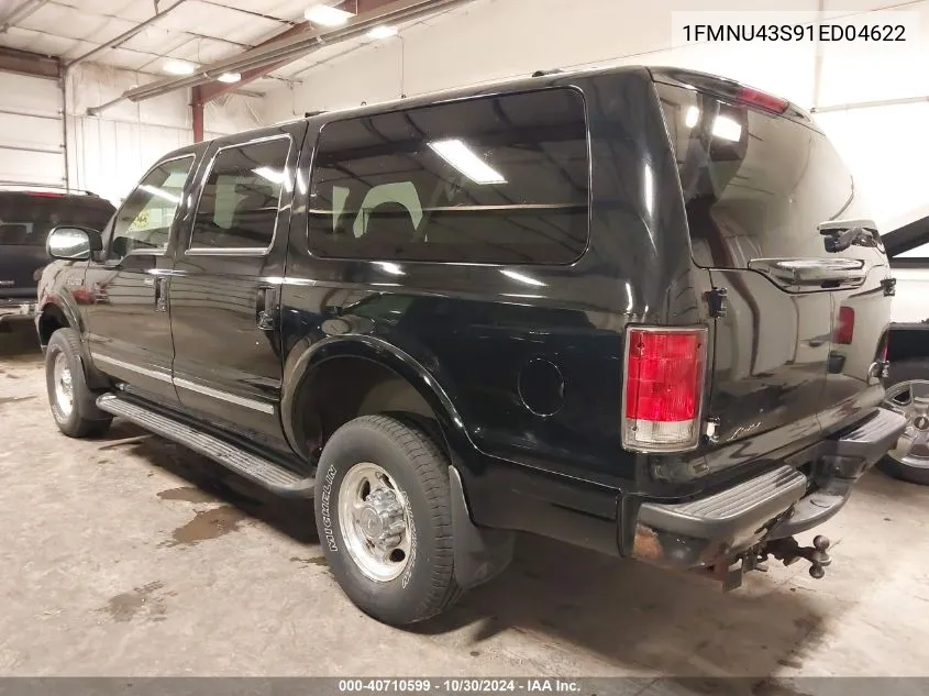 2001 Ford Excursion Limited VIN: 1FMNU43S91ED04622 Lot: 40710599