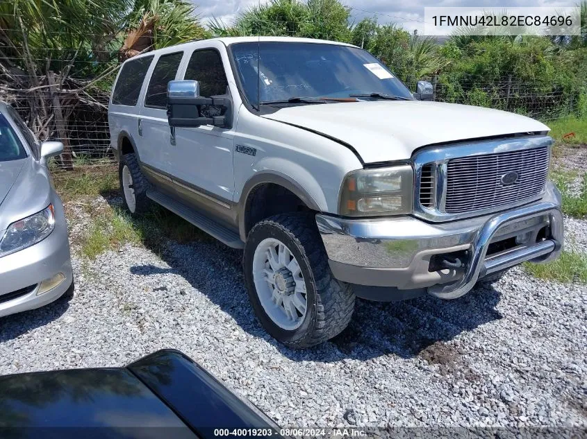 2002 Ford Excursion Limited VIN: 1FMNU42L82EC84696 Lot: 40019203