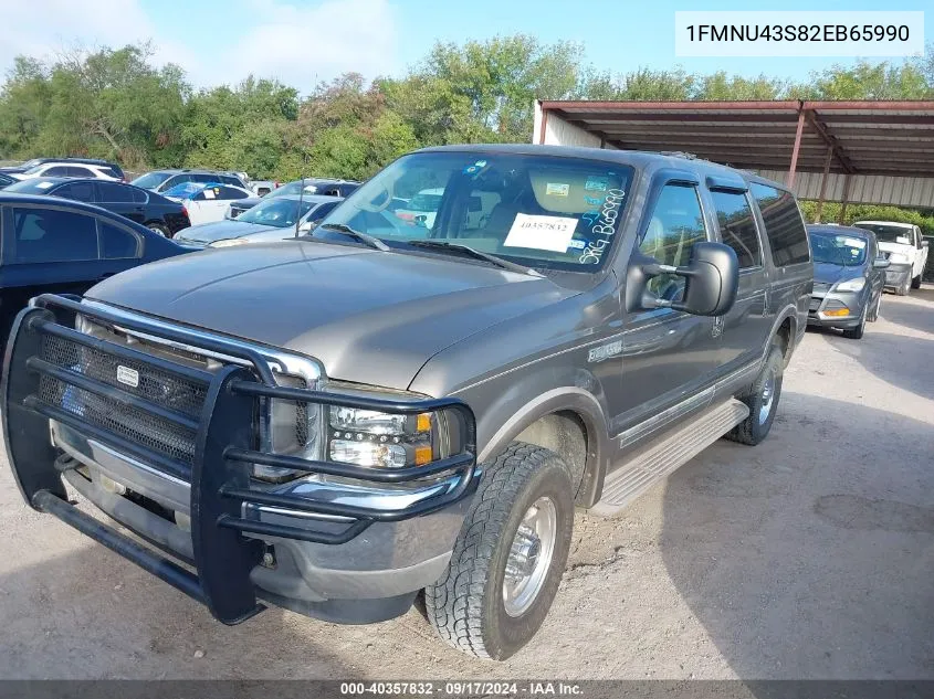 2002 Ford Excursion Limited VIN: 1FMNU43S82EB65990 Lot: 40357832