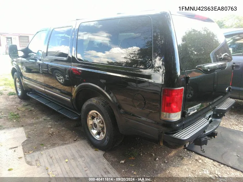 1FMNU42S63EA80763 2003 Ford Excursion Limited