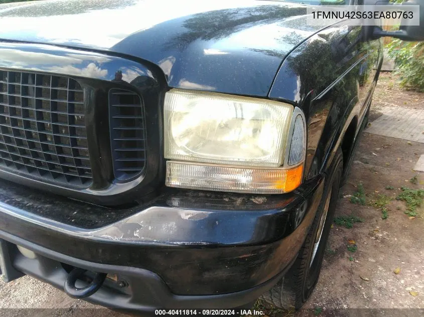 1FMNU42S63EA80763 2003 Ford Excursion Limited