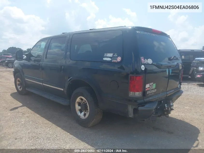 1FMNU42S04EA06806 2004 Ford Excursion Limited