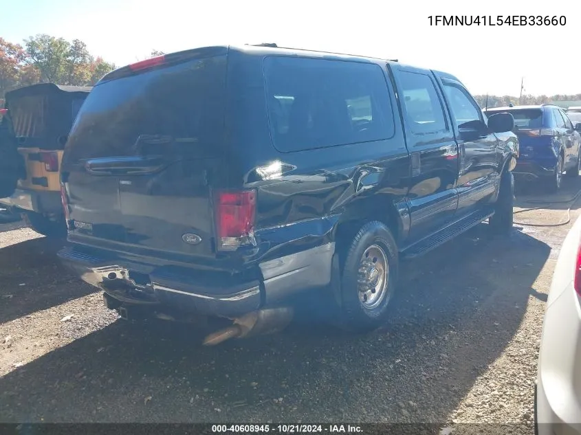 2004 Ford Excursion Xls/Xlt VIN: 1FMNU41L54EB33660 Lot: 40608945