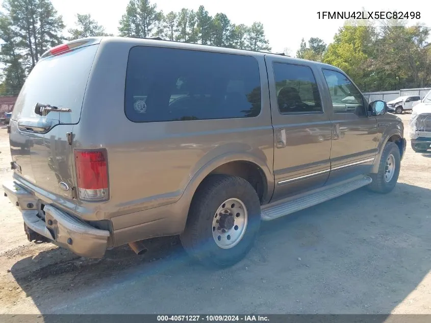 2005 Ford Excursion Limited VIN: 1FMNU42LX5EC82498 Lot: 40571227