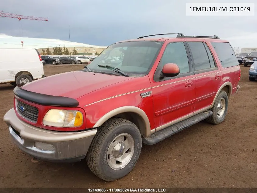 1997 Ford Expedition VIN: 1FMFU18L4VLC31049 Lot: 12143886