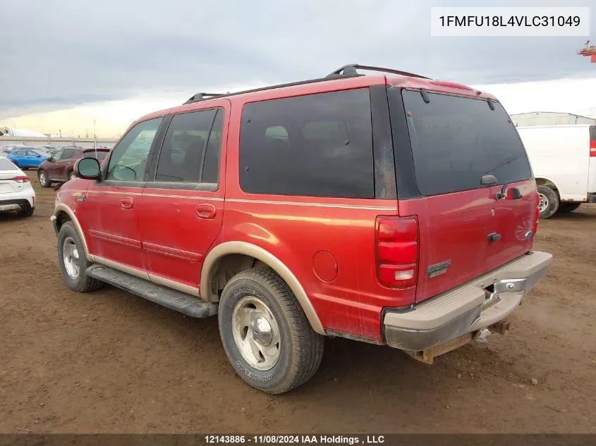 1997 Ford Expedition VIN: 1FMFU18L4VLC31049 Lot: 12143886