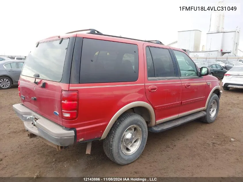 1997 Ford Expedition VIN: 1FMFU18L4VLC31049 Lot: 12143886