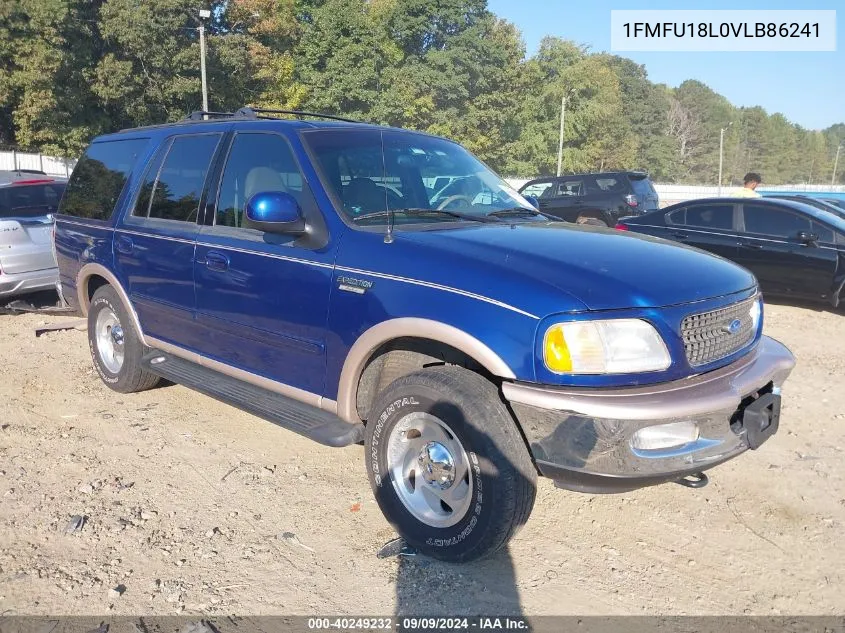 1997 Ford Expedition Eddie Bauer/Xlt VIN: 1FMFU18L0VLB86241 Lot: 40249232