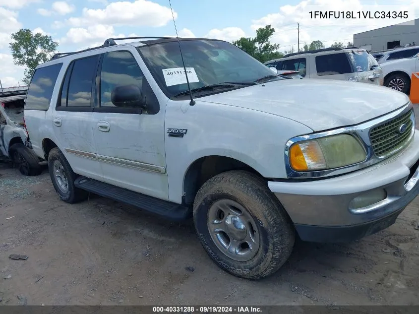 1997 Ford Expedition Eddie Bauer/Xlt VIN: 1FMFU18L1VLC34345 Lot: 40331288