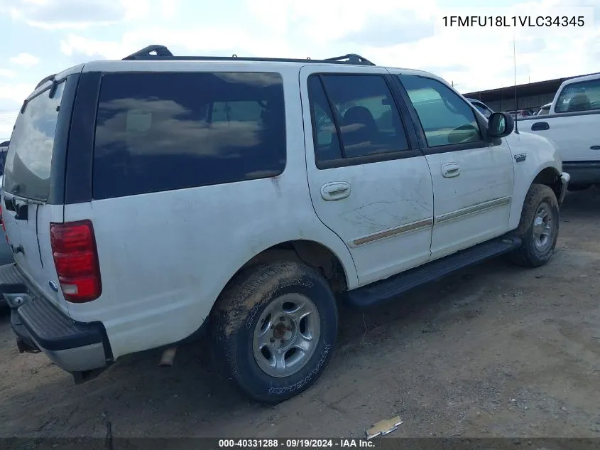 1997 Ford Expedition Eddie Bauer/Xlt VIN: 1FMFU18L1VLC34345 Lot: 40331288