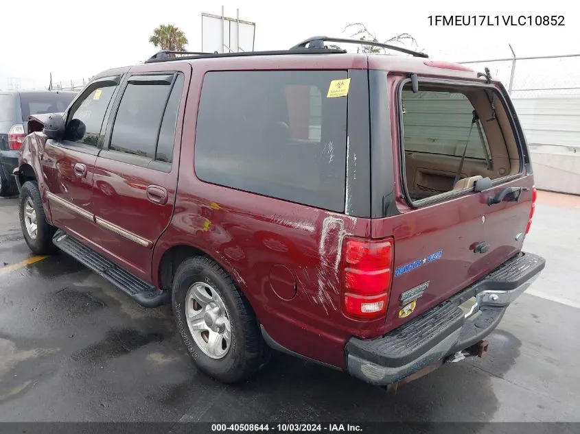 1997 Ford Expedition Eddie Bauer/Xlt VIN: 1FMEU17L1VLC10852 Lot: 40508644