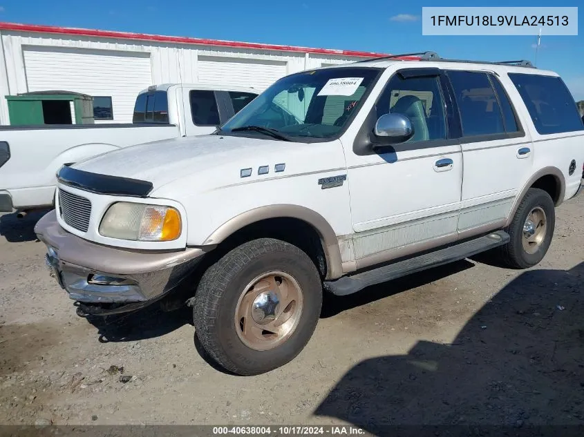 1997 Ford Expedition Eddie Bauer/Xlt VIN: 1FMFU18L9VLA24513 Lot: 40638004