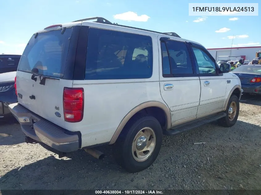 1997 Ford Expedition Eddie Bauer/Xlt VIN: 1FMFU18L9VLA24513 Lot: 40638004