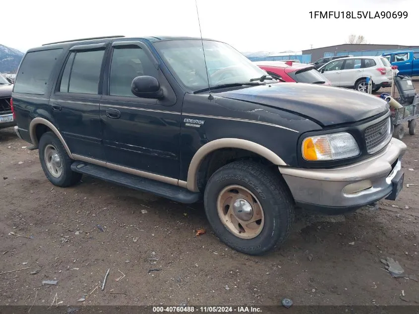 1997 Ford Expedition Eddie Bauer/Xlt VIN: 1FMFU18L5VLA90699 Lot: 40760488