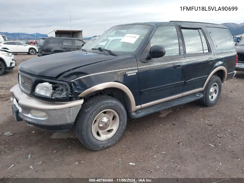 1997 Ford Expedition Eddie Bauer/Xlt VIN: 1FMFU18L5VLA90699 Lot: 40760488