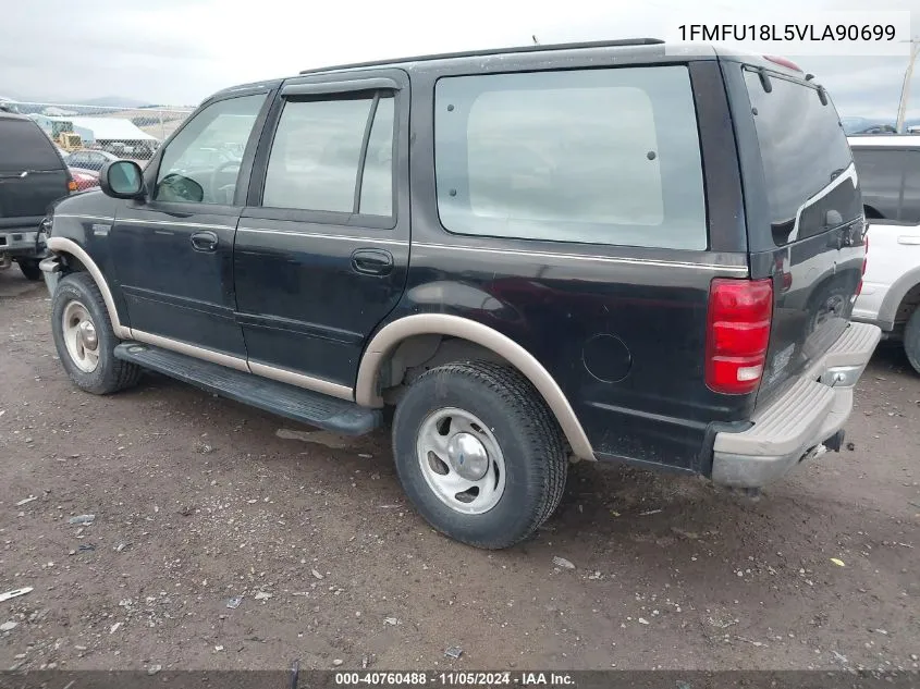 1997 Ford Expedition Eddie Bauer/Xlt VIN: 1FMFU18L5VLA90699 Lot: 40760488