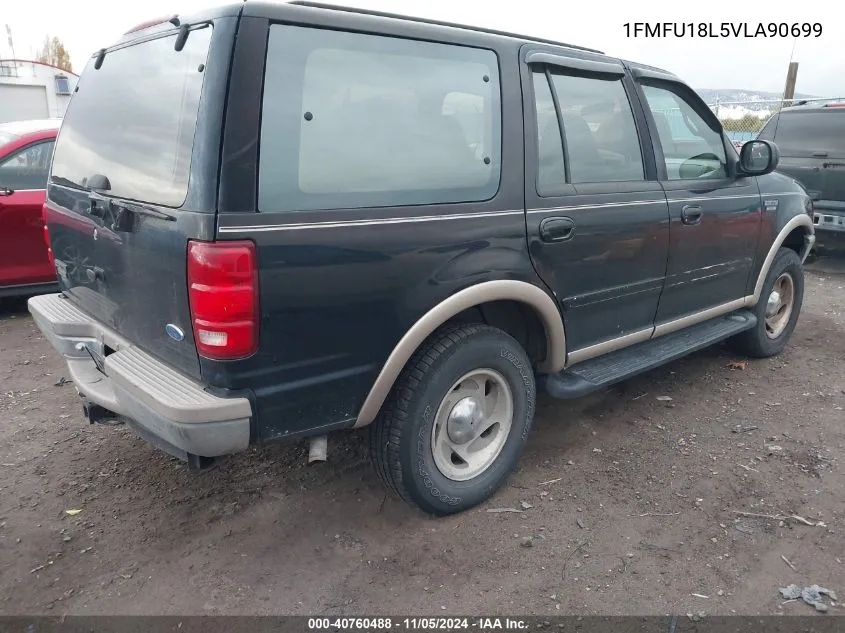 1997 Ford Expedition Eddie Bauer/Xlt VIN: 1FMFU18L5VLA90699 Lot: 40760488