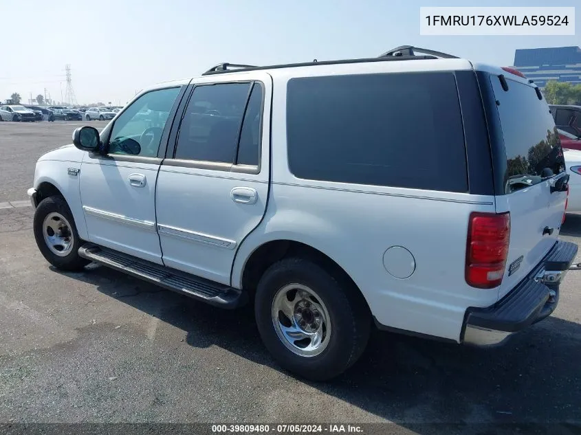 1998 Ford Expedition Eddie Bauer/Xlt VIN: 1FMRU176XWLA59524 Lot: 39809480