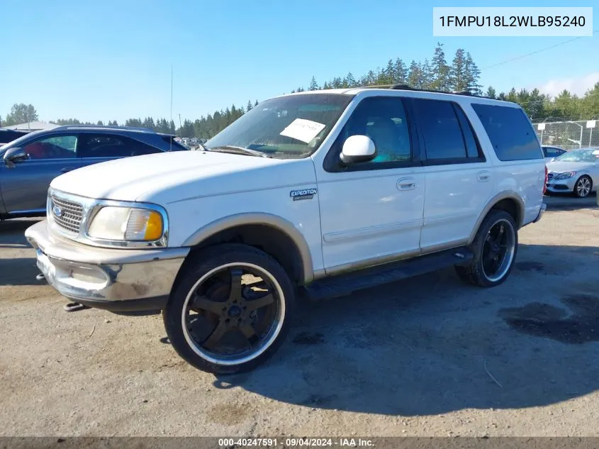 1998 Ford Expedition Eddie Bauer/Xlt VIN: 1FMPU18L2WLB95240 Lot: 40247591