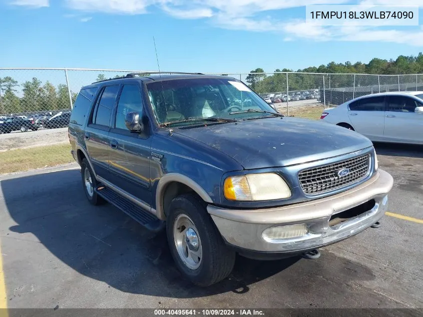 1998 Ford Expedition VIN: 1FMPU18L3WLB74090 Lot: 40495641