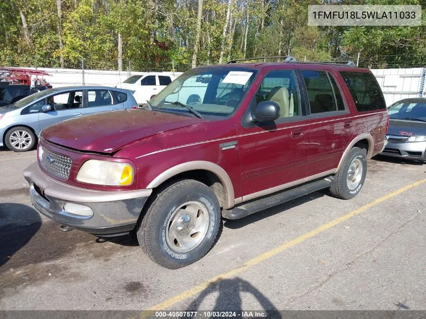 1998 Ford Expedition Eddie Bauer/Xlt VIN: 1FMFU18L5WLA11033 Lot: 40507577