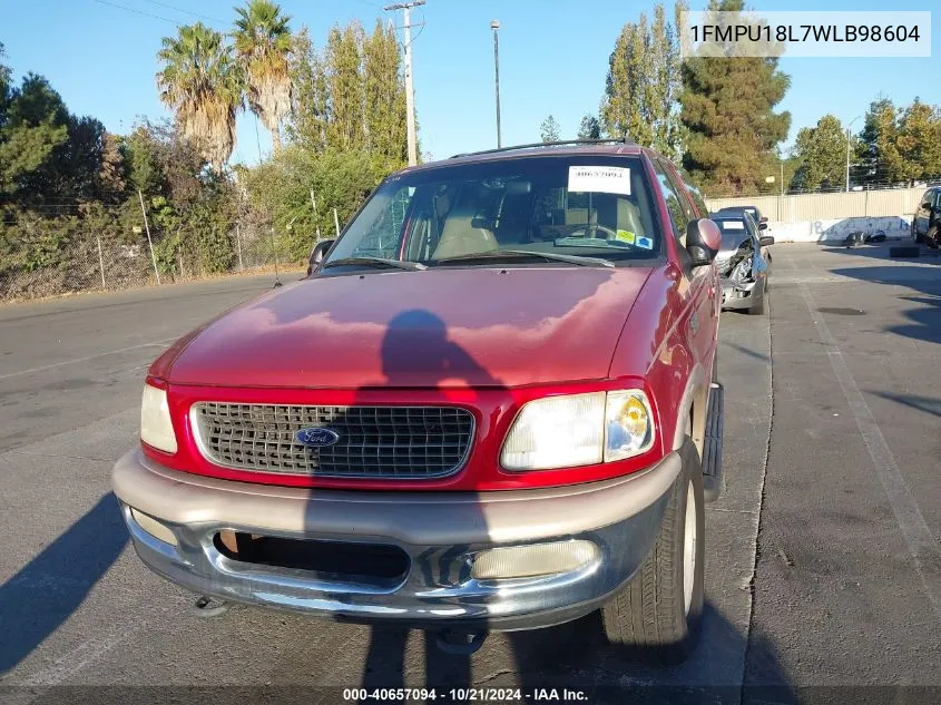 1FMPU18L7WLB98604 1998 Ford Expedition Eddie Bauer/Xlt