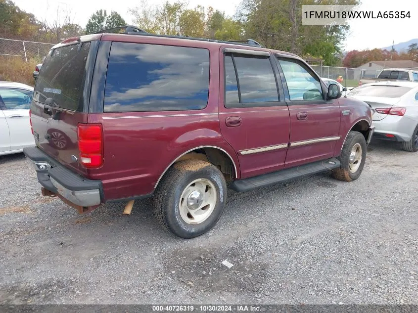 1998 Ford Expedition Eddie Bauer/Xlt VIN: 1FMRU18WXWLA65354 Lot: 40726319