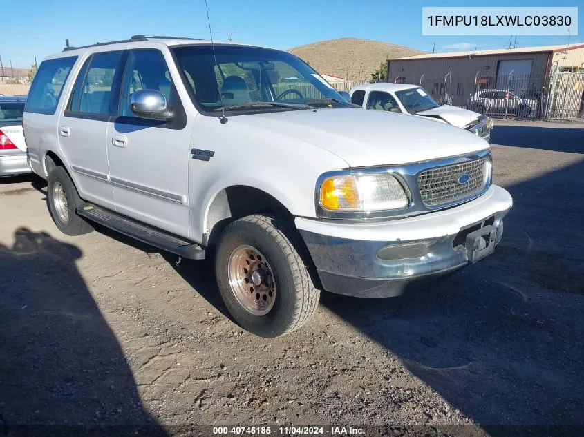 1998 Ford Expedition Eddie Bauer/Xlt VIN: 1FMPU18LXWLC03830 Lot: 40745185